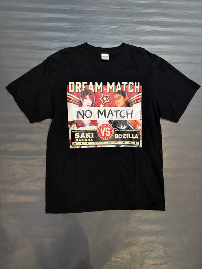Saki Kashima vs. Bojira "NO MATCH" Dream Match T-Shirt (2022)
