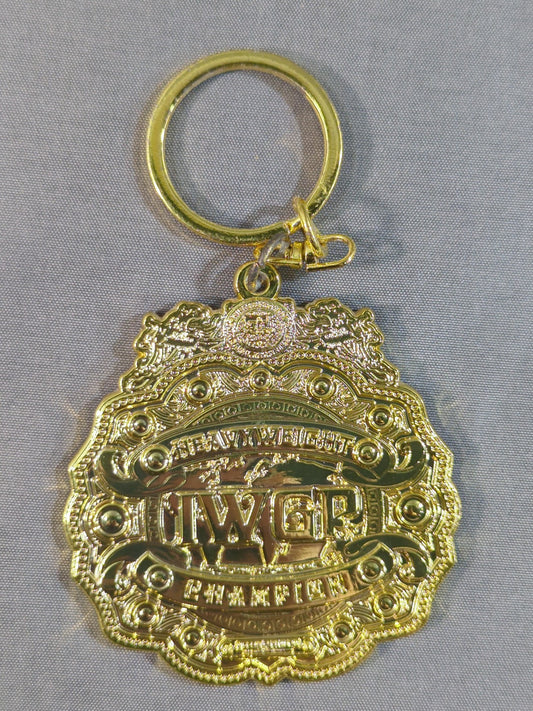 4th IWGP Heavyweight Championship Belt Metal Keychain