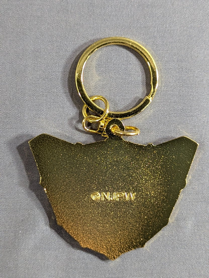 IWGP World Heavyweight Championship Belt Metal Keychain