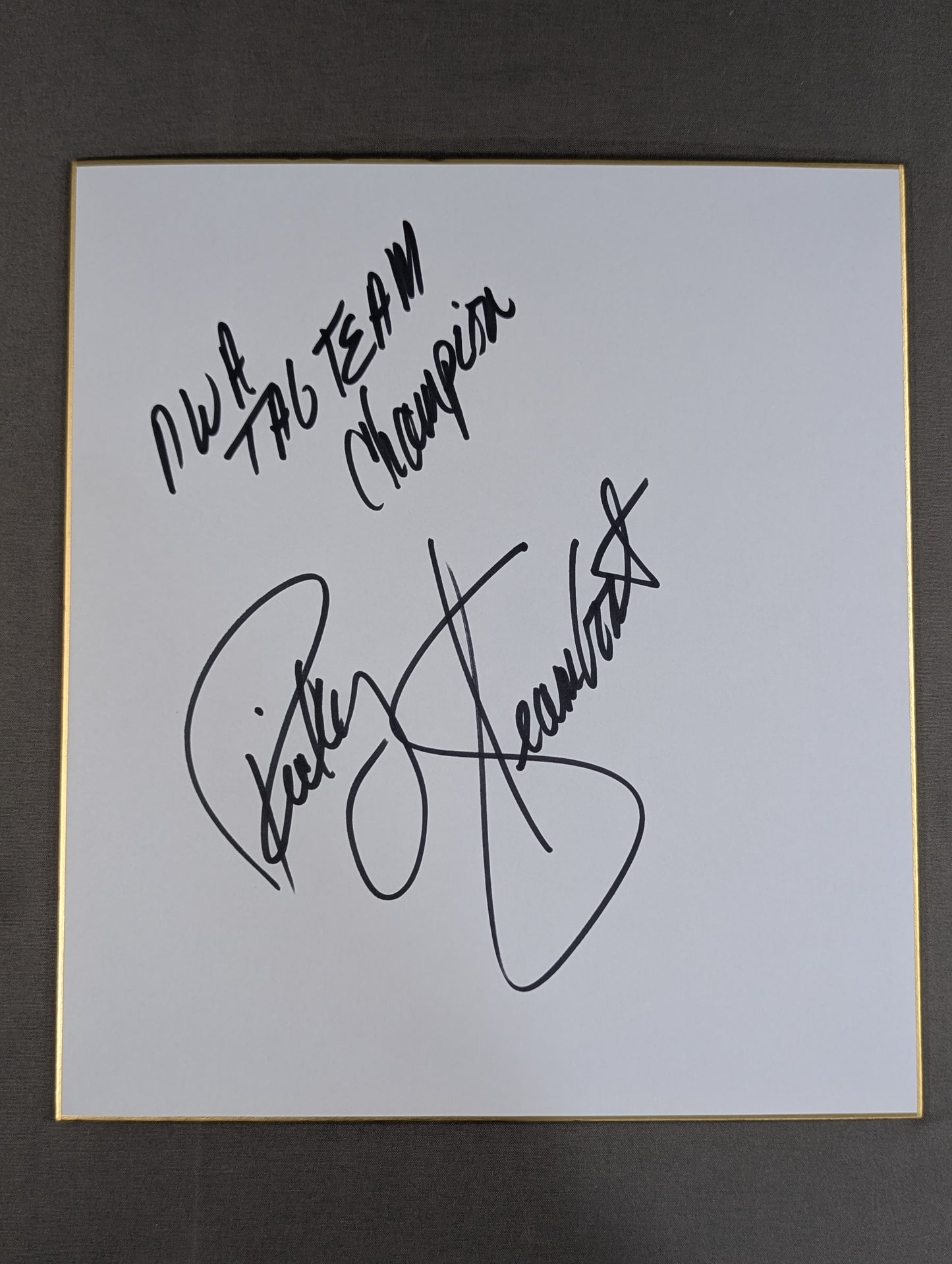 Ricky Steamboat  (with photos)