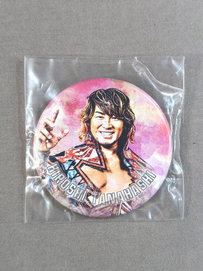 Hiroshi Tanahashi  PinBack button 