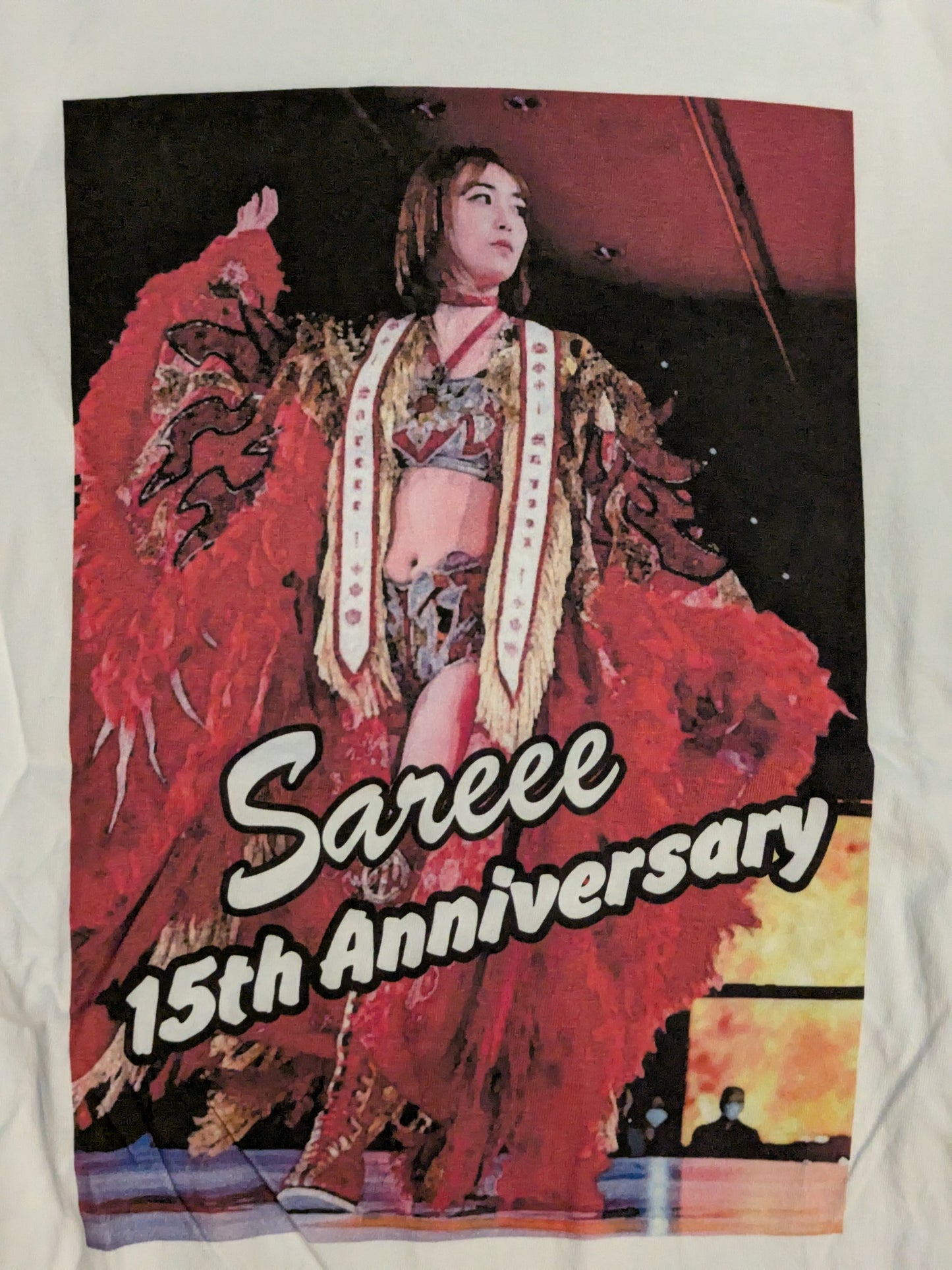 Sareee「15周年記念」Tシャツ(ホワイト)