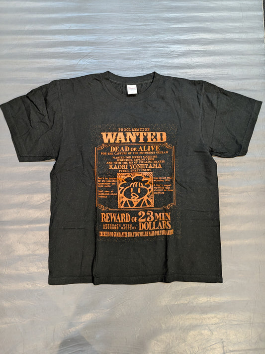 米山香織「WANTED」Tシャツ
