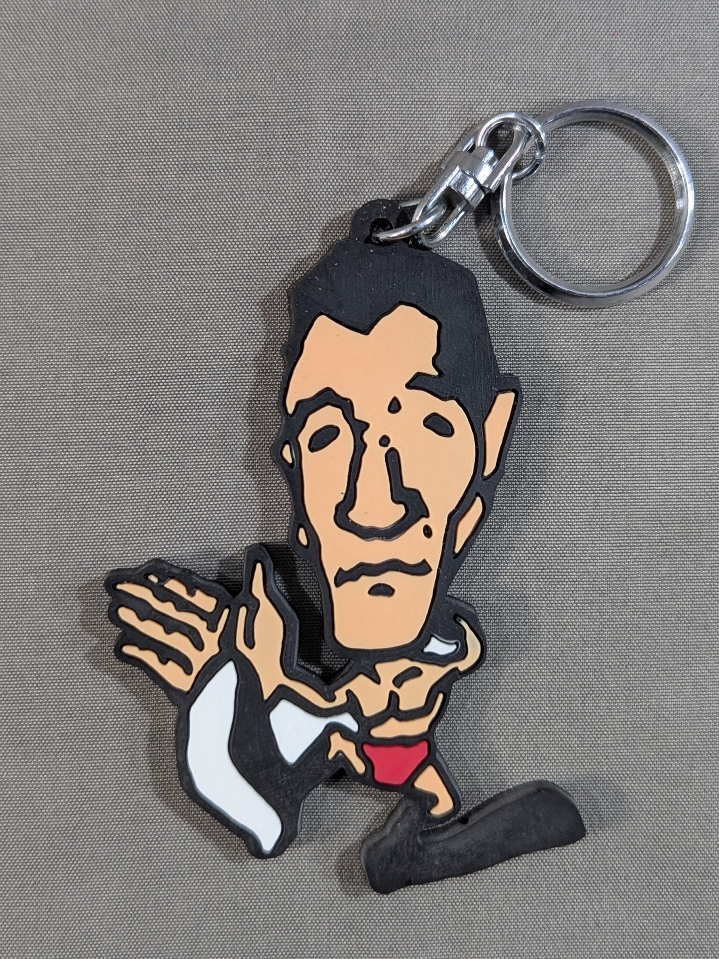 ★ Giant Service ★ Giant Baba Rubber Keychain
