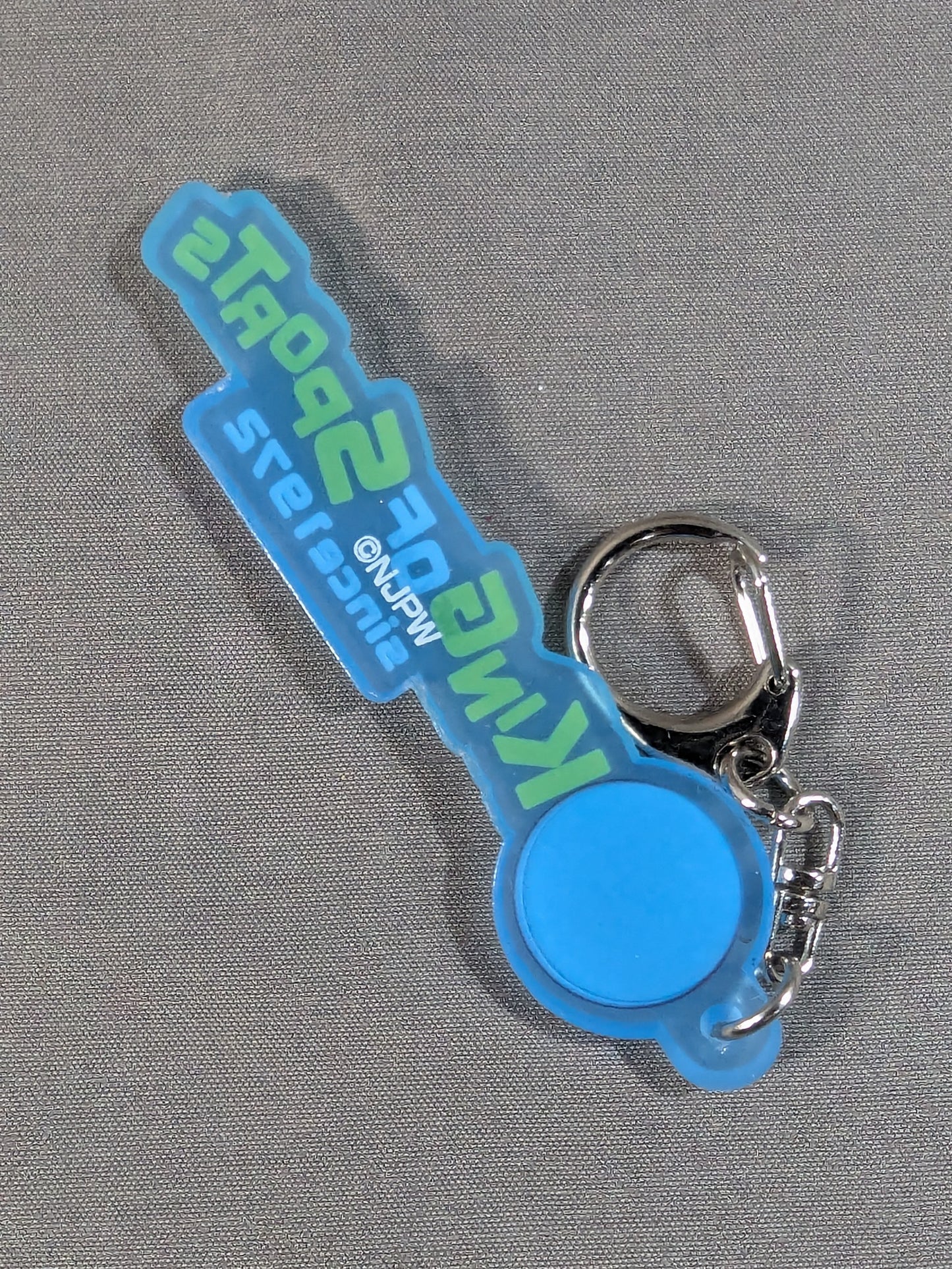 New Japan Pro Wrestling  "KING OF SPORTS" Decisive Line Rubber Keychain