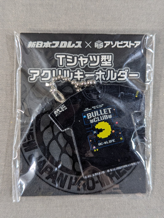 ★非売品★ BULLET CLUB Tシャツ型アクリルキーホルダー