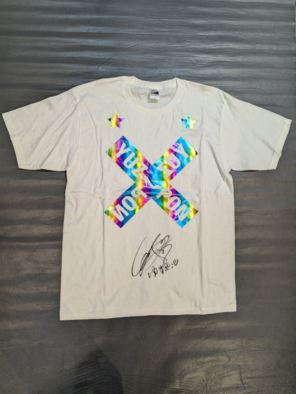 【直筆サイン入り】愛川ゆず季「YUZUPON」Tシャツ