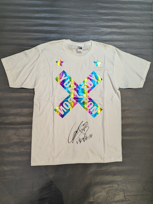 【直筆サイン入り】愛川ゆず季「YUZUPON」Tシャツ