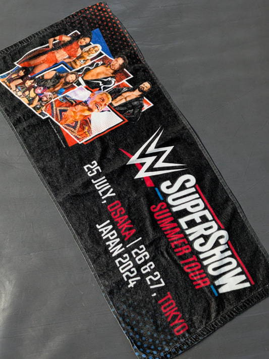 WWE SUMMER TOUR 2024 日本公演 フェイスタオル(B)