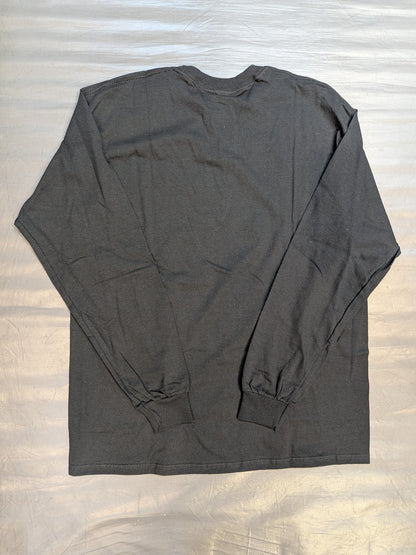 センダイガールズプロレスリング ロングスリーブTシャツ(ブラック×ピンク)
