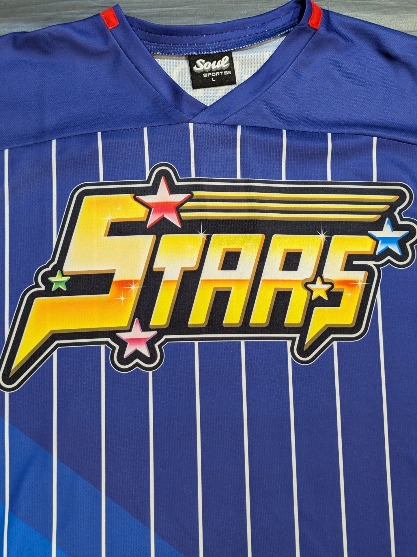 STARS ドライメッシュ ユニットTシャツ