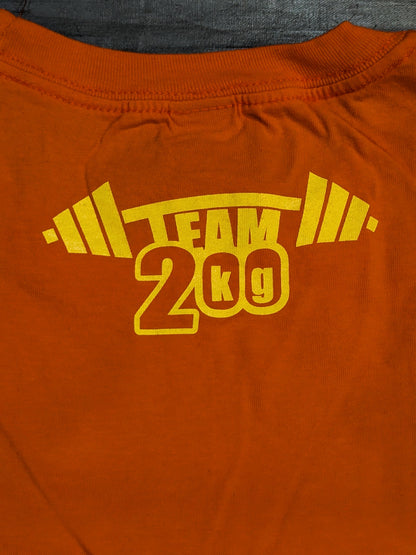 チーム200キロ Tシャツ(オレンジ)