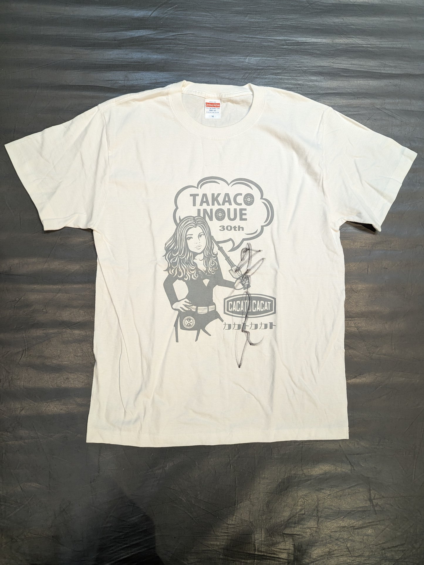 【直筆サイン入り】井上貴子「30th」イラストTシャツ