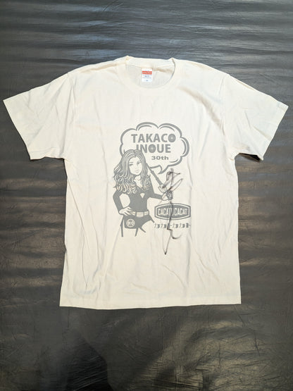 【直筆サイン入り】井上貴子「30th」イラストTシャツ