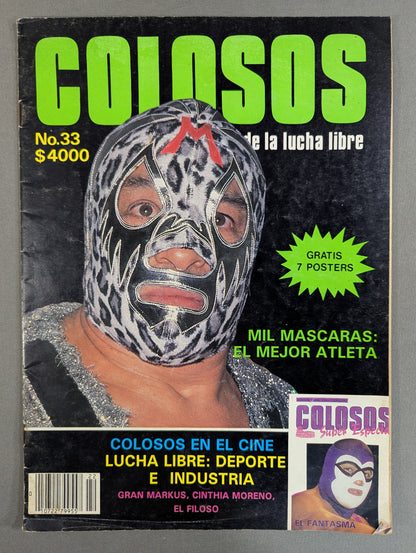 COLOSOS de la lucha libre No.33