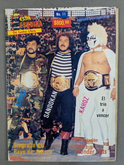 EN ESTA ESQUINA De Lucha Libre No.11