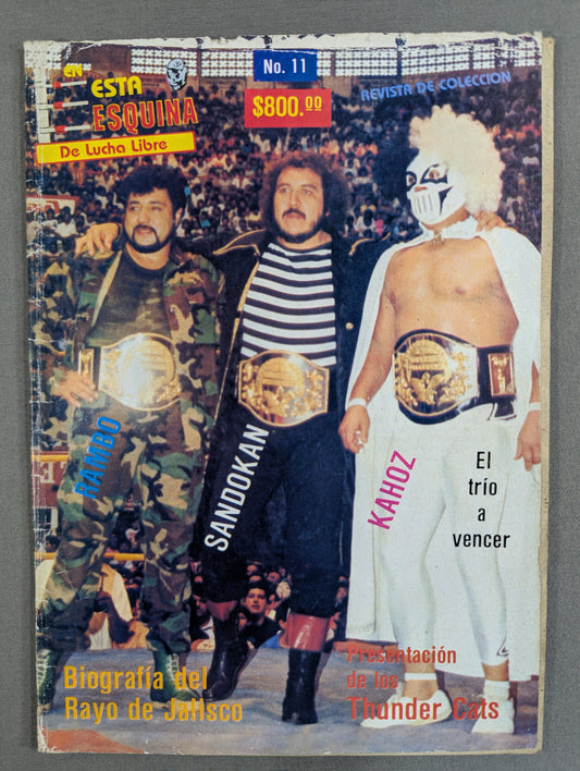 EN ESTA ESQUINA De Lucha Libre No.11