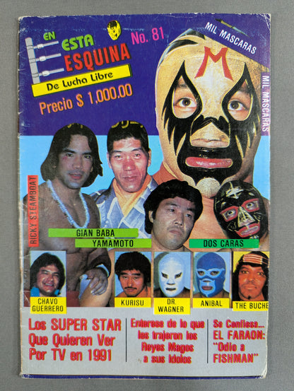 EN ESTA ESQUINA De Lucha Libre No.81