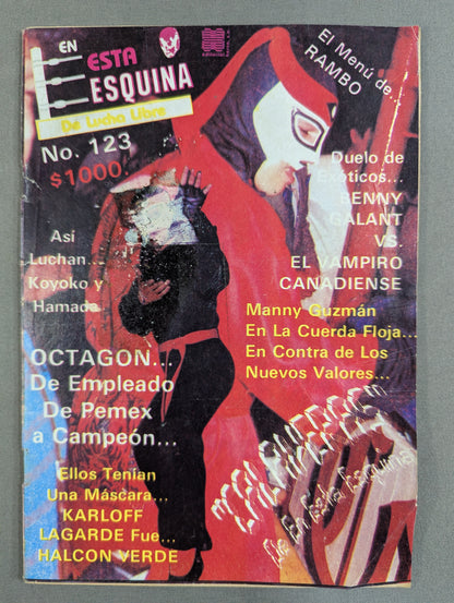 EN ESTA ESQUINA De Lucha Libre No.123