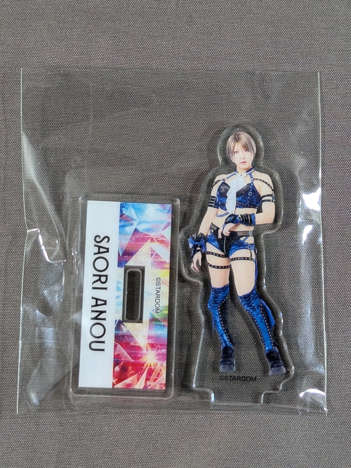 Saori Anou  Mini Acrylic Stand (2) WORLD WONDER RING STARDOM Lottery (2025/PART2)