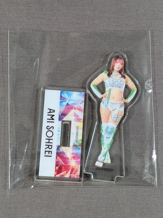 壮麗亜美 ミニアクリルスタンド WORLD WONDER RING STARDOMくじ(2025/PART2)