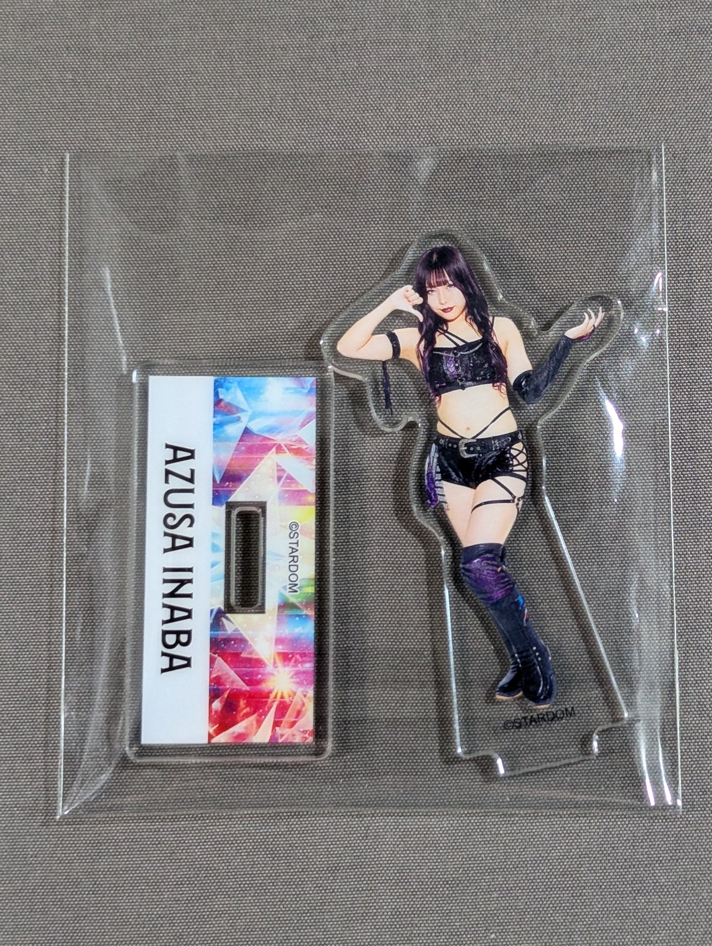 Azusa Inaba Mini Acrylic Stand WORLD WONDER RING STARDOM Lottery (2025/PART2)