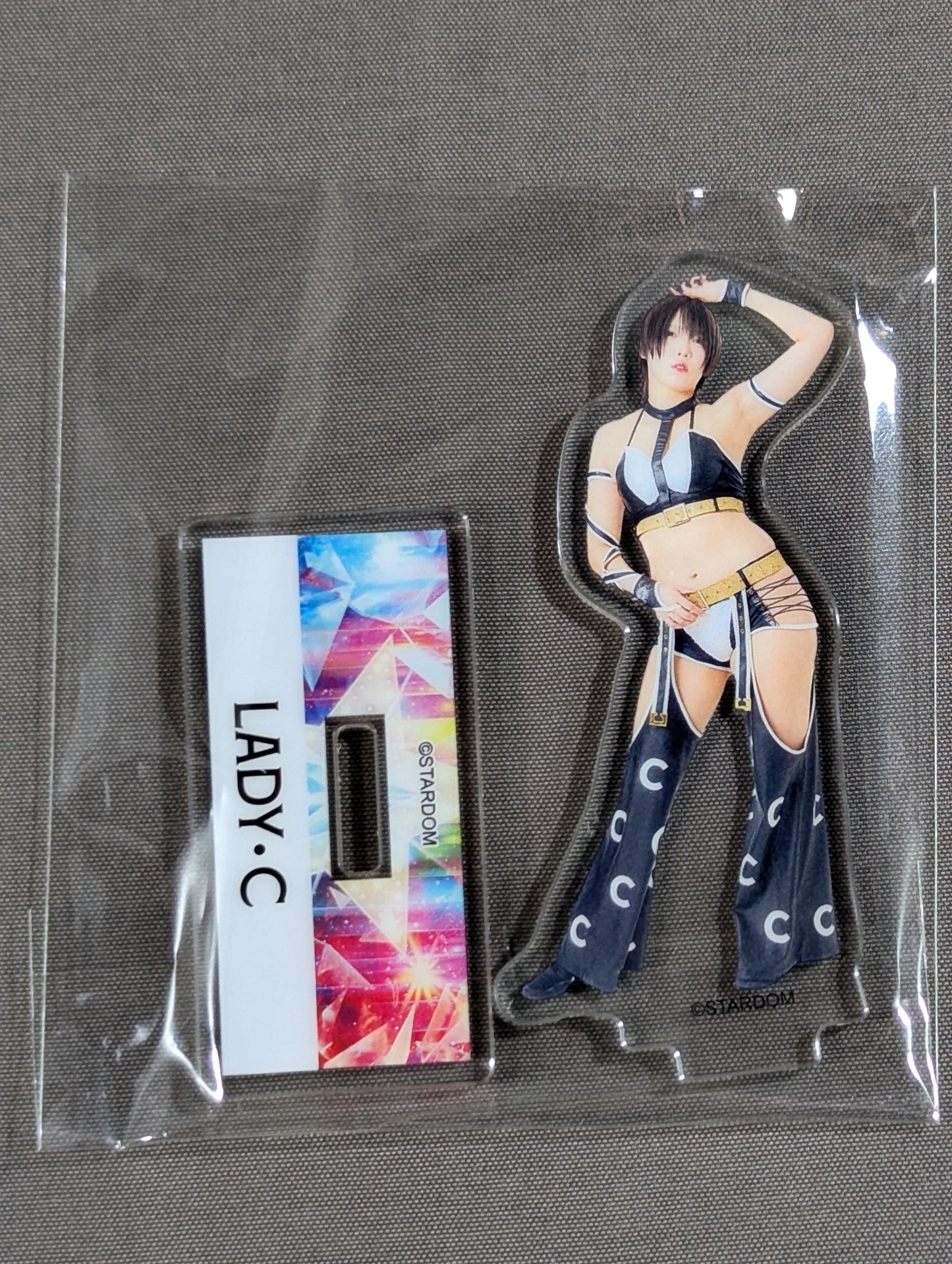 Lady C  Mini Acrylic Stand WORLD WONDER RING STARDOM Lottery (2025/PART2)