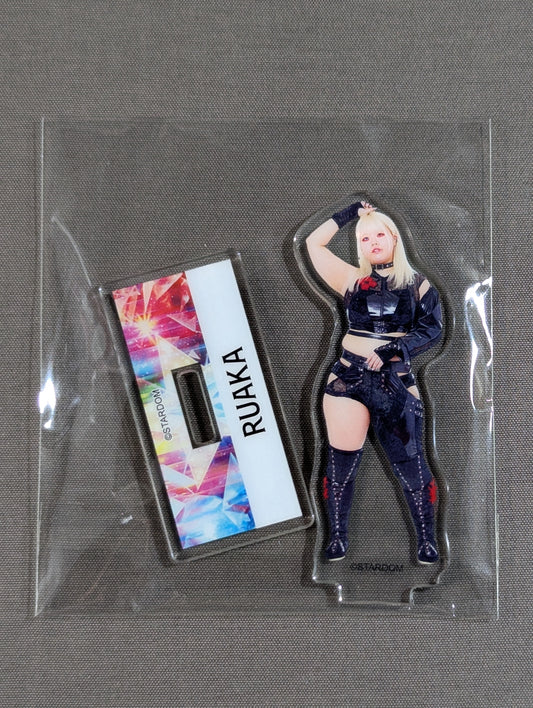 琉悪夏 ミニアクリルスタンド WORLD WONDER RING STARDOMくじ(2025/PART2)