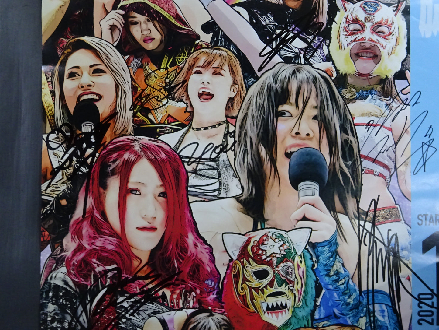 ★全選手 直筆サイン入り★ STARDOM SENDAI CINDERELLA 2020