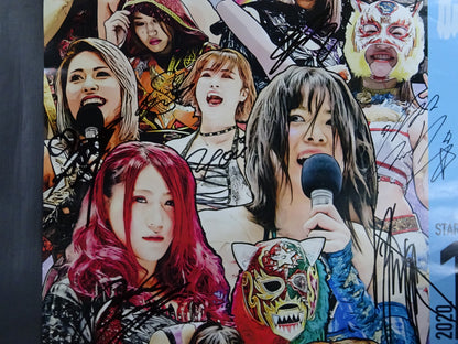 ★全選手 直筆サイン入り★ STARDOM SENDAI CINDERELLA 2020