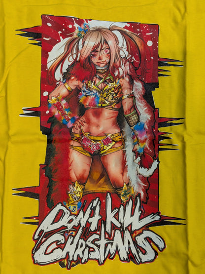 UNAGI SAYAKA "Don't Kill Christmas" T-shirt (Yellow)