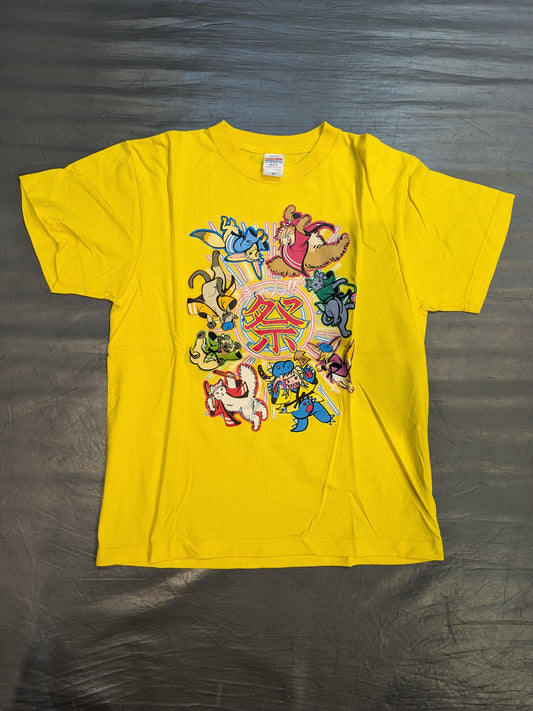 ウナギ・サヤカ「ウナギ祭」Tシャツ(イエロー)