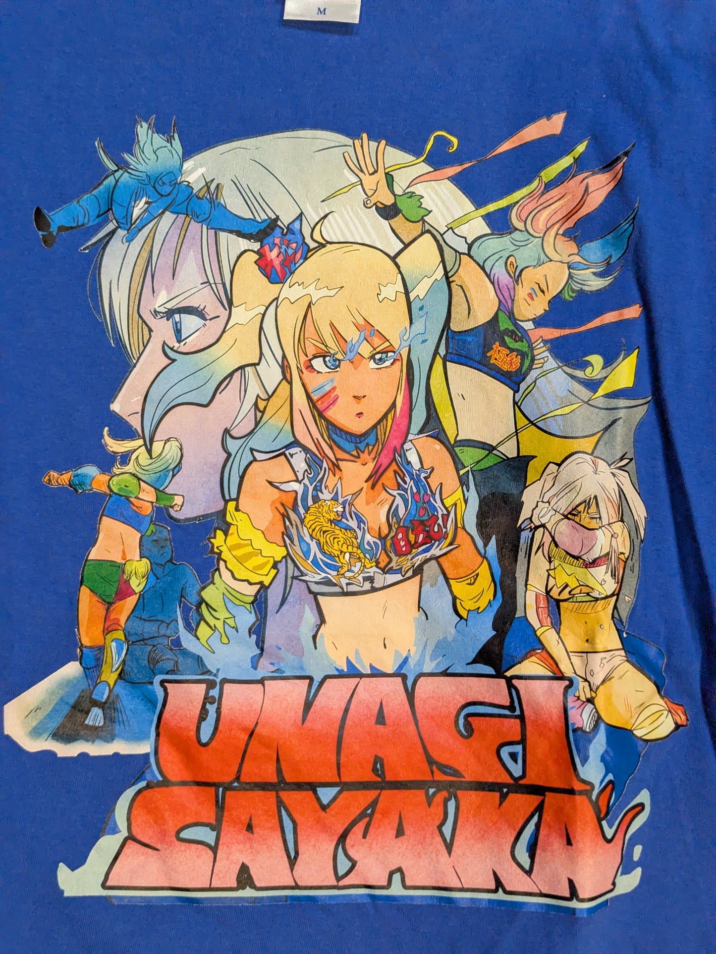 ウナギ・サヤカ「青の覚悟」Tシャツ(ブルー)