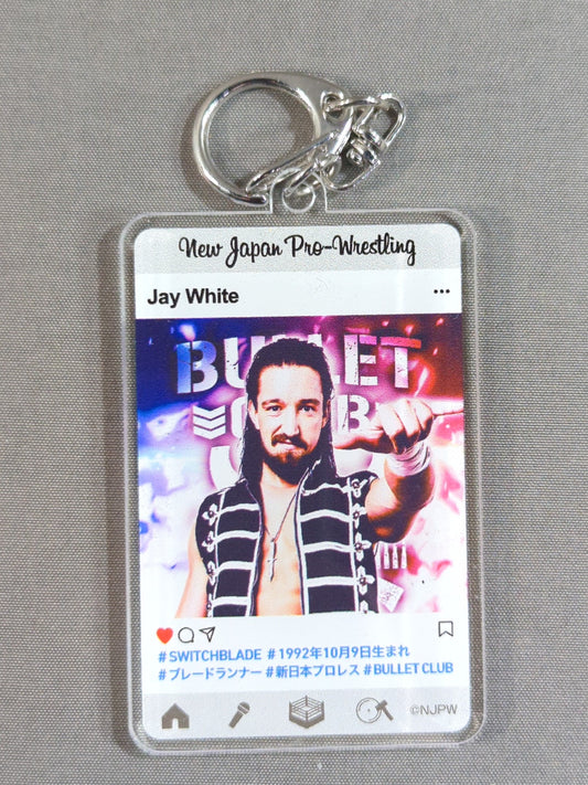 ★新日本プロレスくじ 2020★ ジェイ・ホワイト アクリルキーホルダー