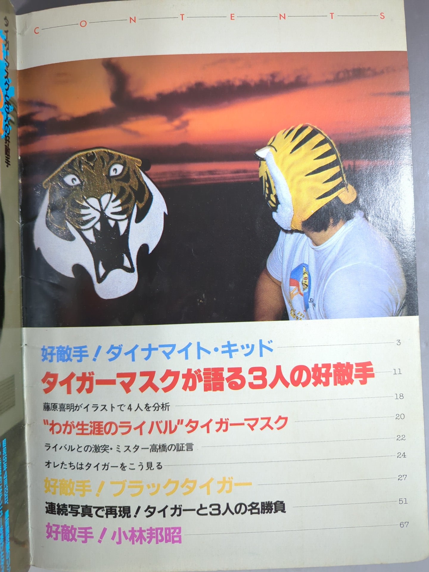 プロレスアルバム31 タイガーマスクと3人の好敵手