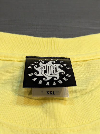 Minoru Suzuki "KAZE NI NARE" T-shirt (Light Yellow)