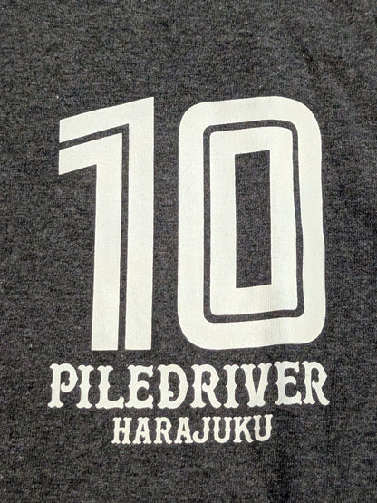 Piledriver '10th Anniversary' T-shirt (Charcoal Gray)