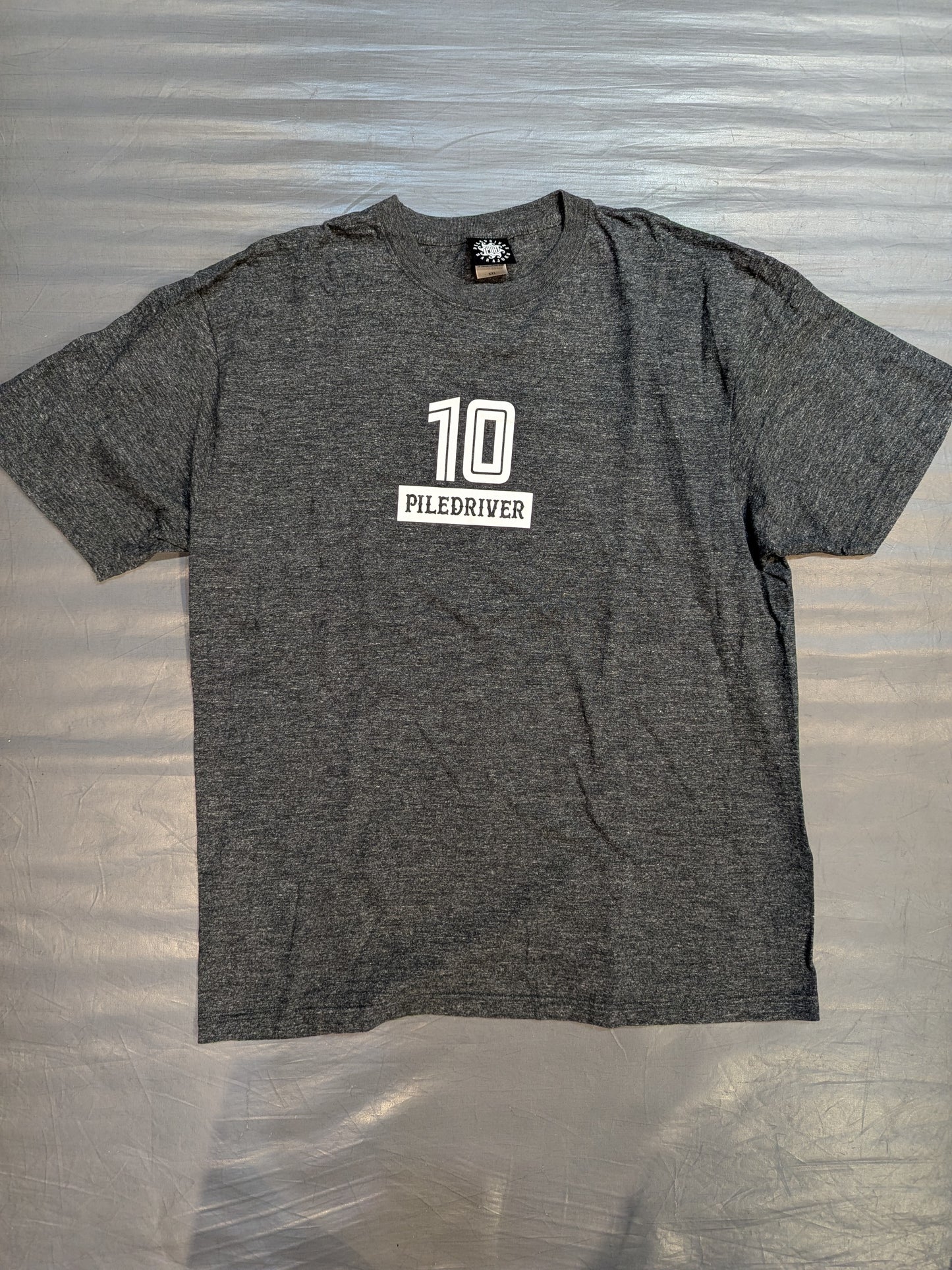 Piledriver Logo T-Shirt (Heather Black)