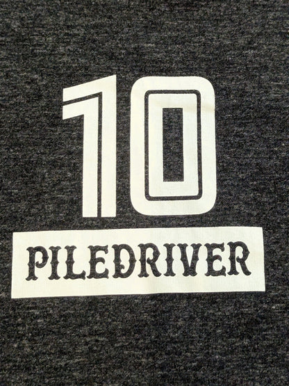 Piledriver Logo T-Shirt (Heather Black)