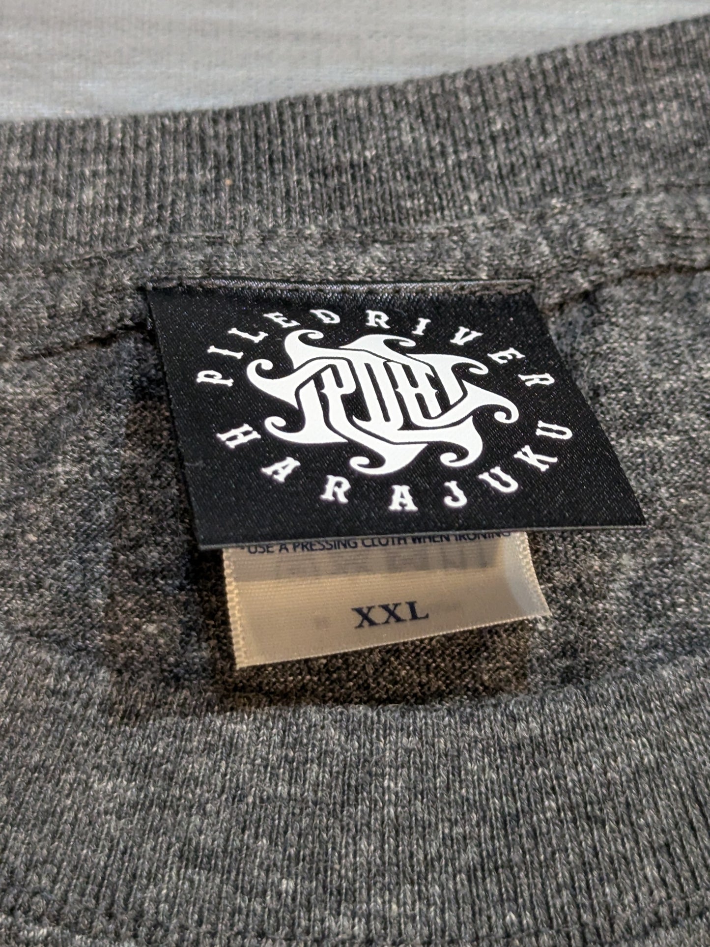 Piledriver Logo T-Shirt (Heather Black)