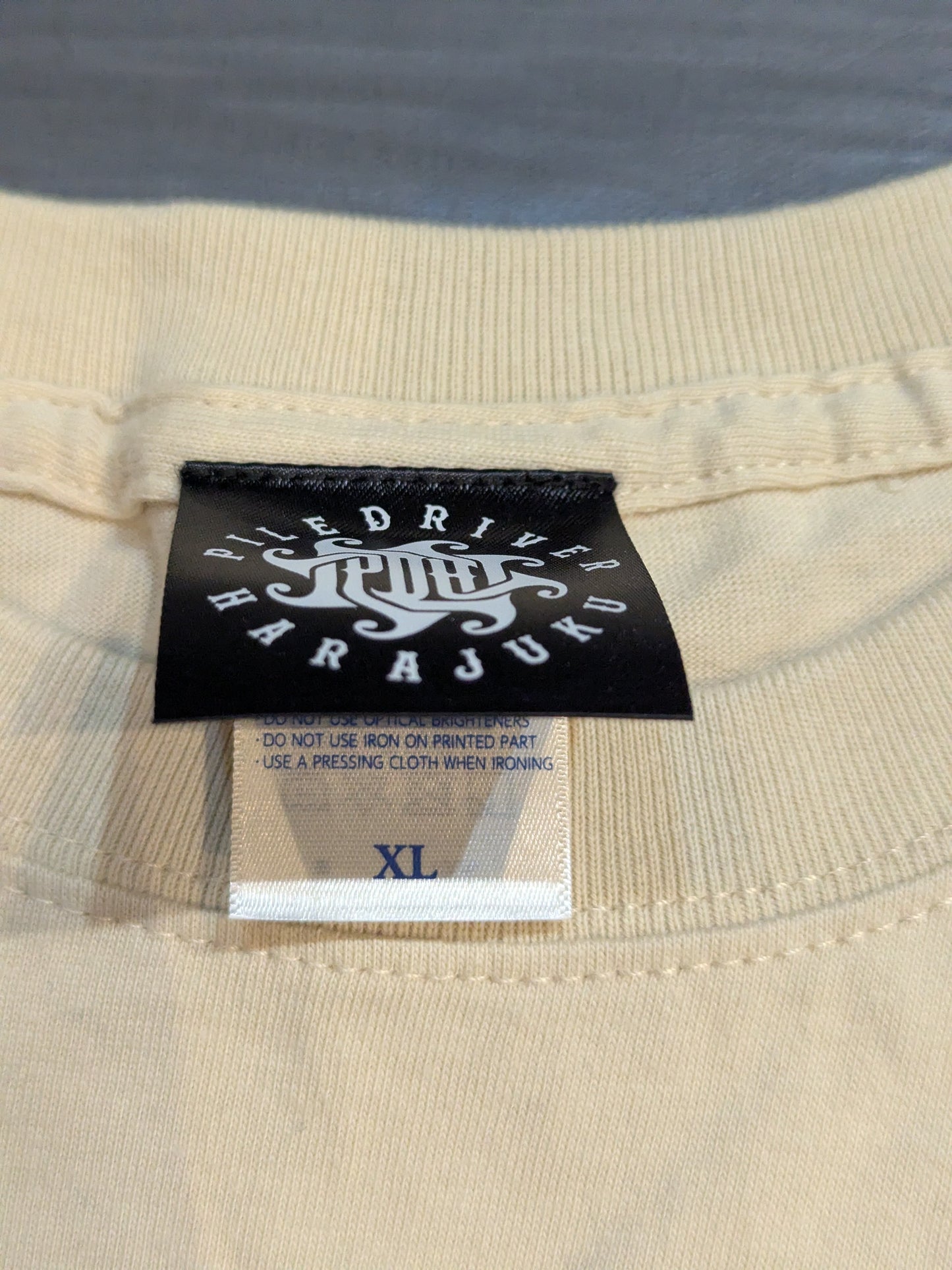 鈴木みのる「SUZUKI DOJO」Tシャツ(ベージュ)