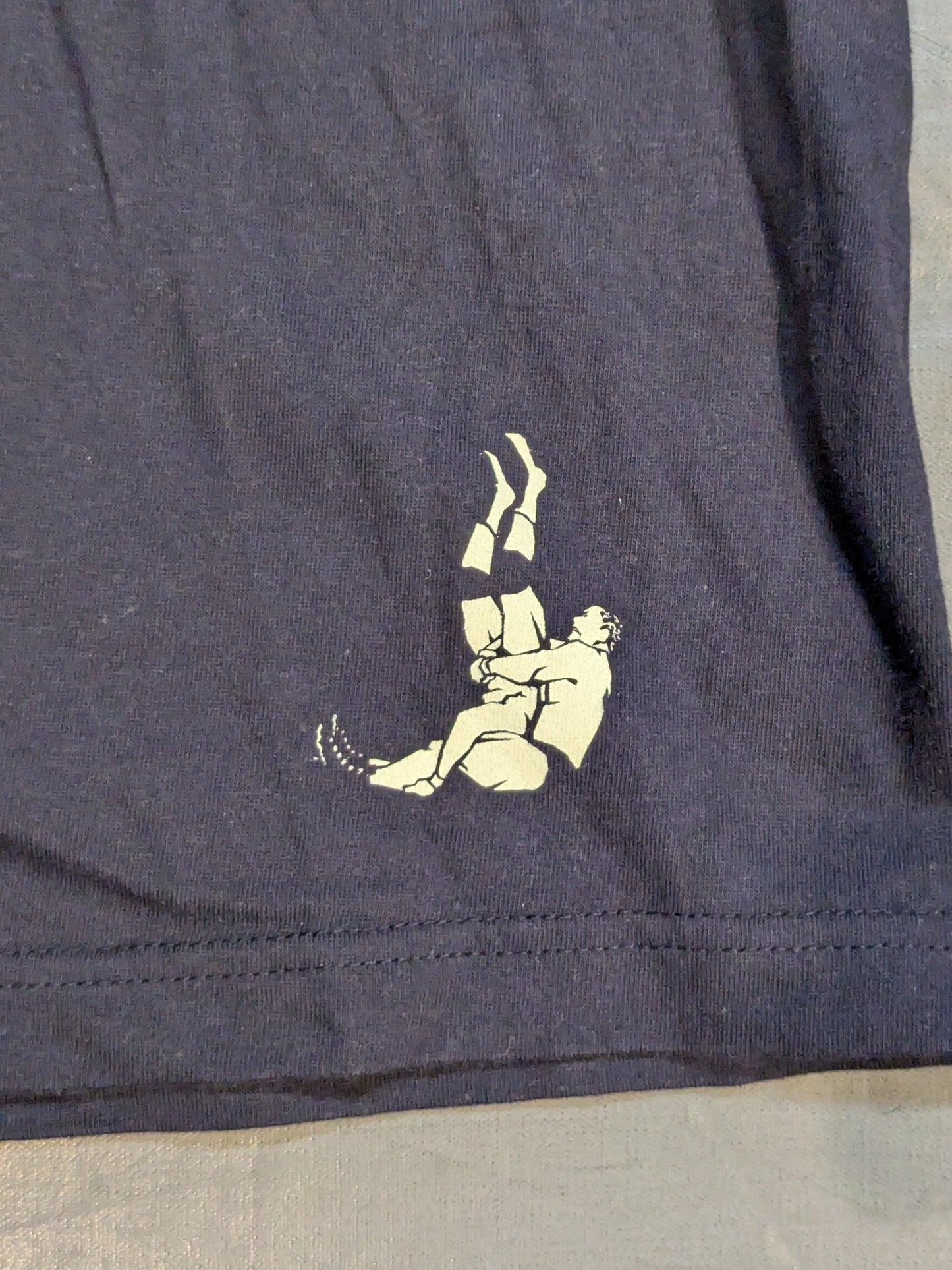 鈴木みのる「GOTCH STYLE PILE DRIVER」Tシャツ①(ネイビー)