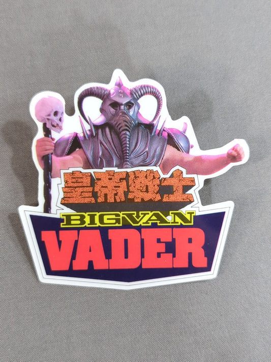 ★皇帝戦士★ ビッグバン・ベイダー バッジ