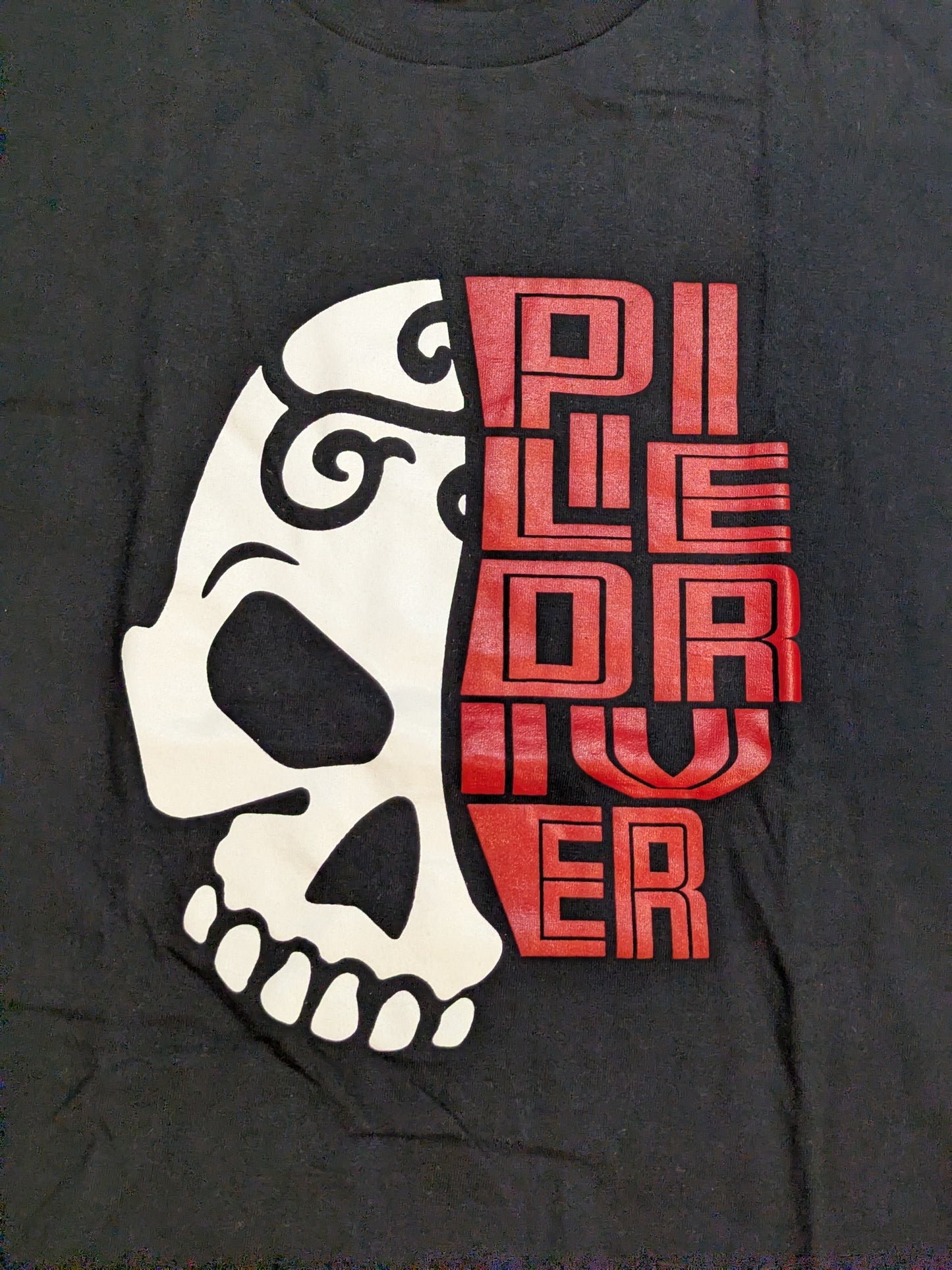 パイルドライバー「King of Skull」Tシャツ(ブラック)