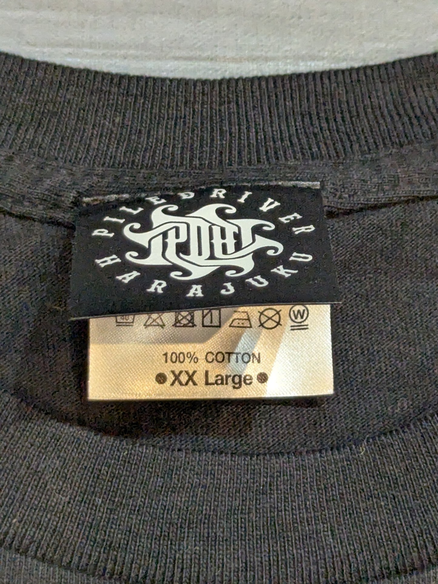 パイルドライバー「King of Skull」Tシャツ(ブラック)