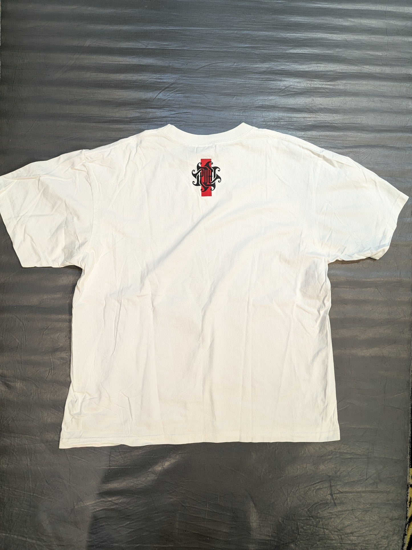 鈴木みのる「RED LINE」Tシャツ(ホワイト)