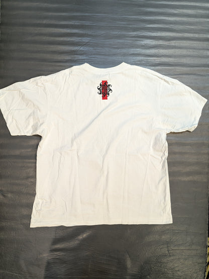 鈴木みのる「RED LINE」Tシャツ(ホワイト)