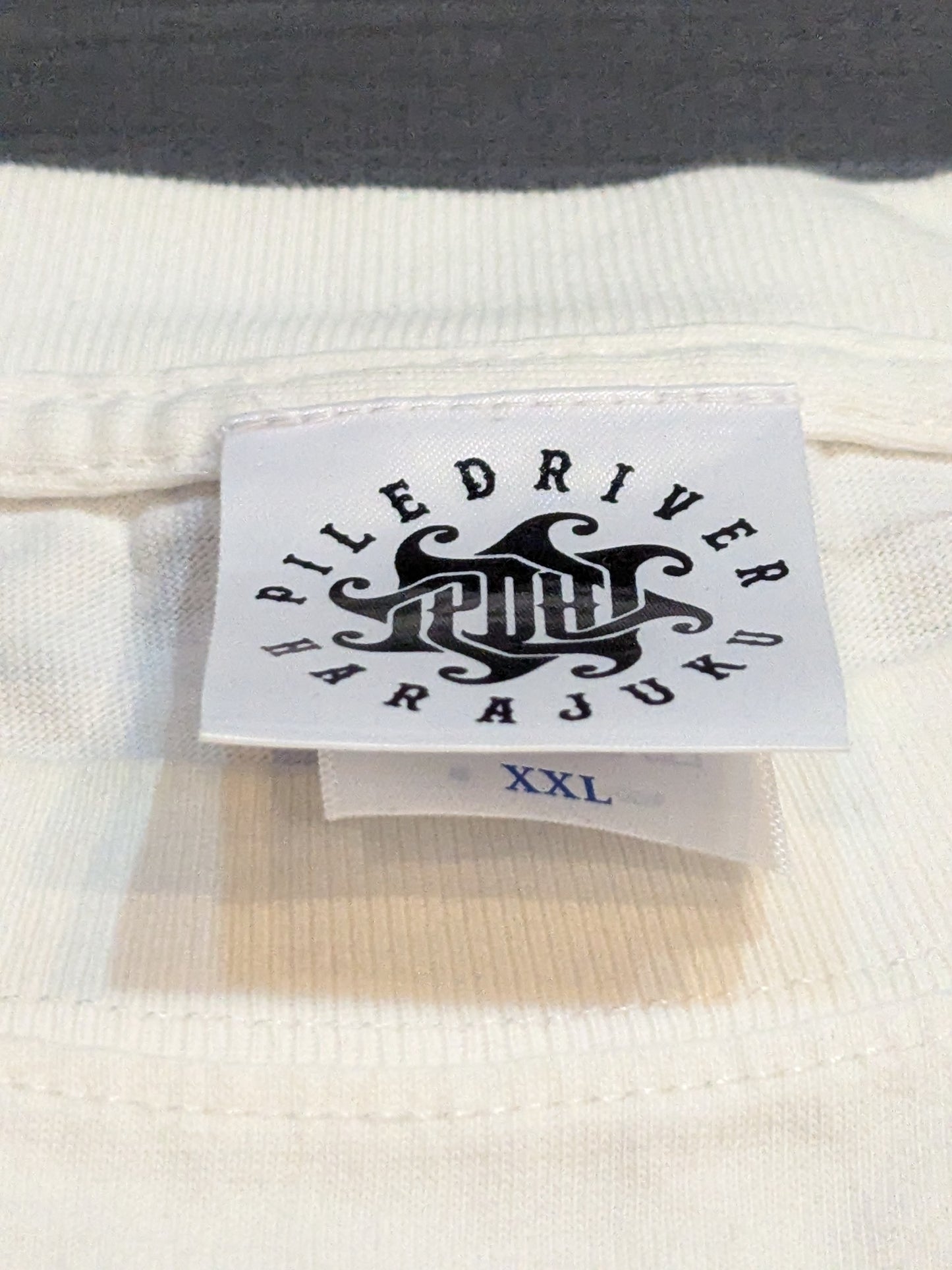鈴木みのる「RED LINE」Tシャツ(ホワイト)