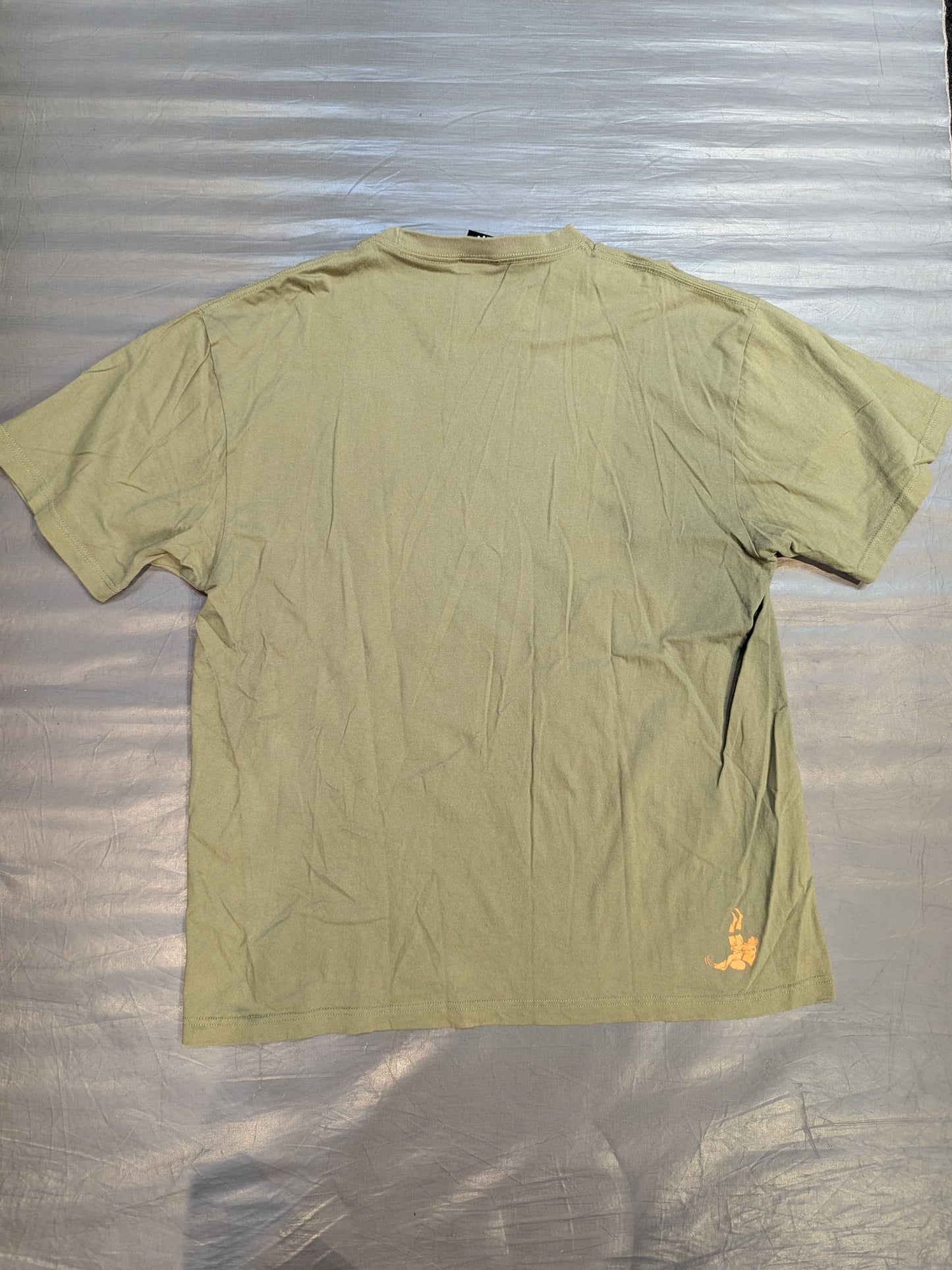 鈴木みのる「GOTCH STYLE PILE DRIVER」Tシャツ②(カーキ)