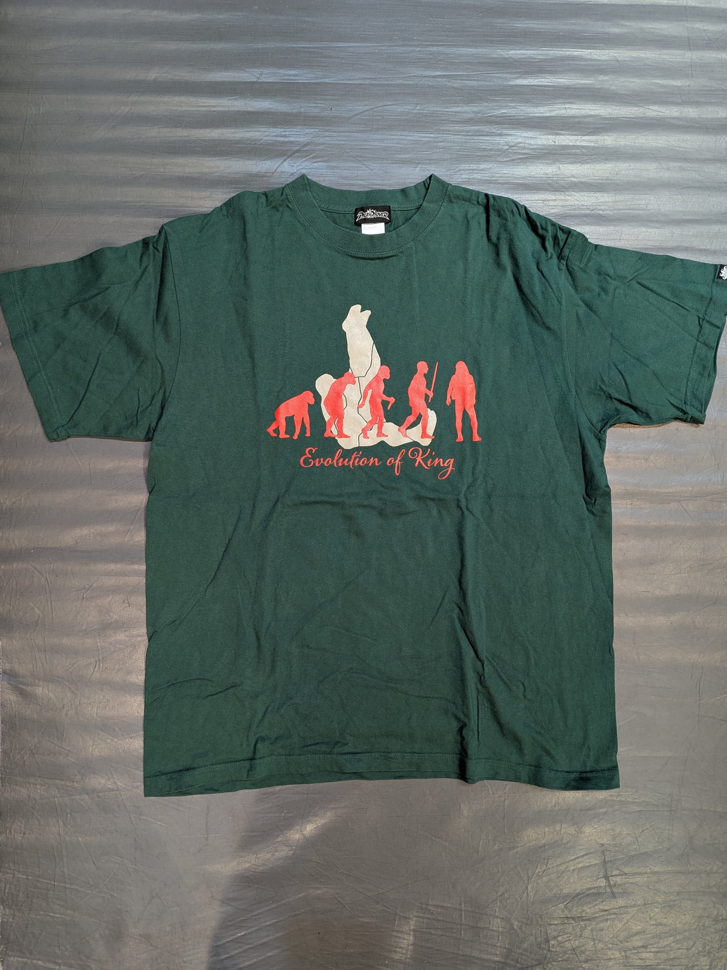 鈴木みのる「Evolution of KING」Tシャツ(アイビーグリーン)